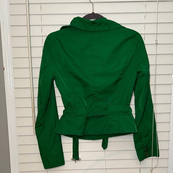 Express Vibrant Green Utility Jacket - Picture 2 of 3